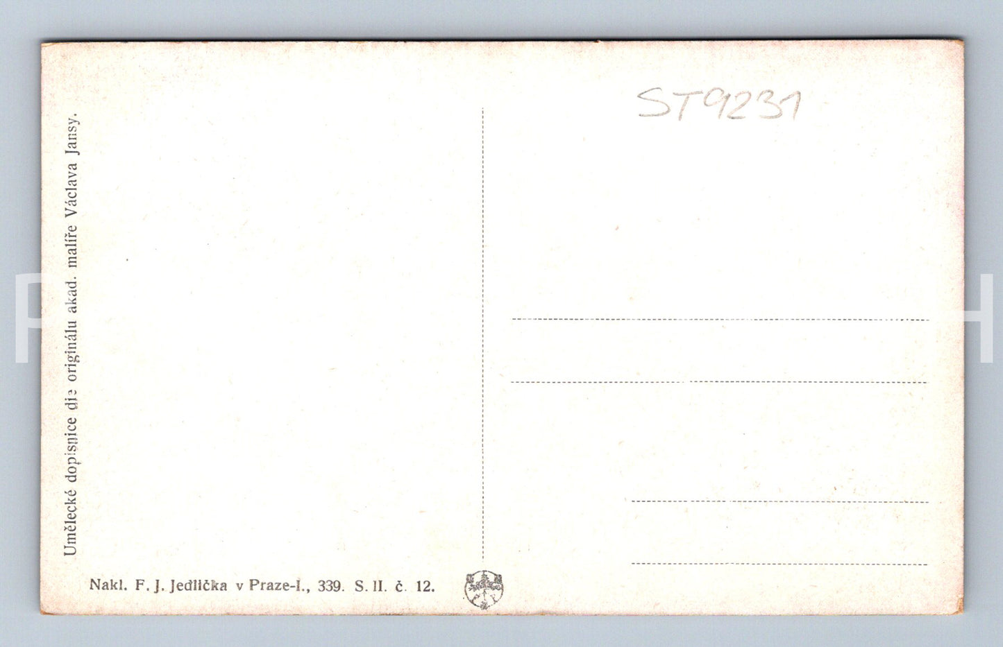 Pohlednice PRAHA (ST9231)