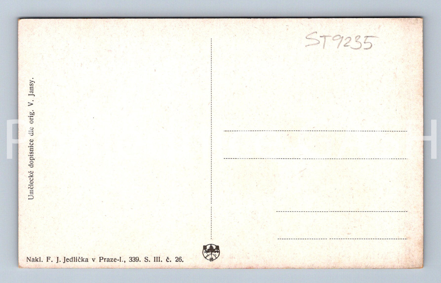 Pohlednice PRAHA (ST9235)