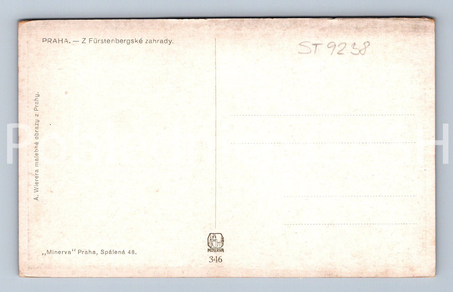 Pohlednice PRAHA (ST9238)