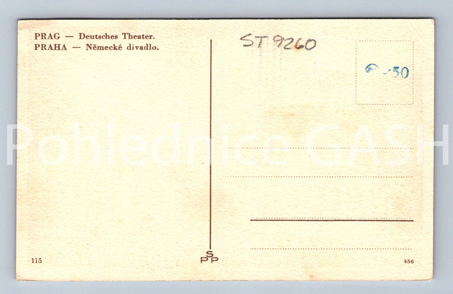 Pohlednice PRAHA (ST9260)