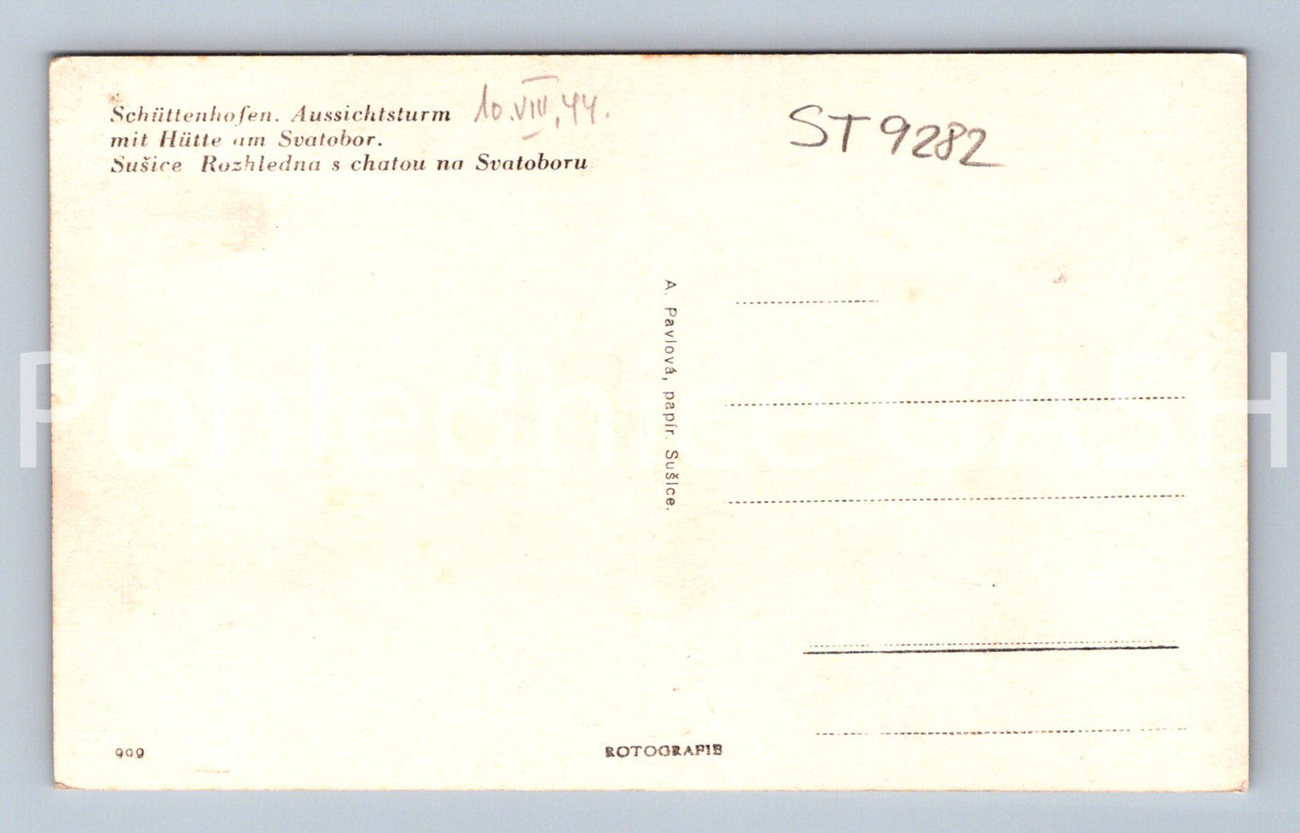 Postcard SUŠICE (ST9282)