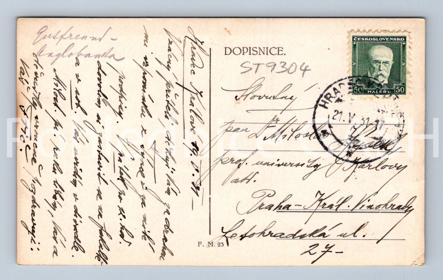 Pohlednice HRADEC KRÁLOVÉ (ST9304)