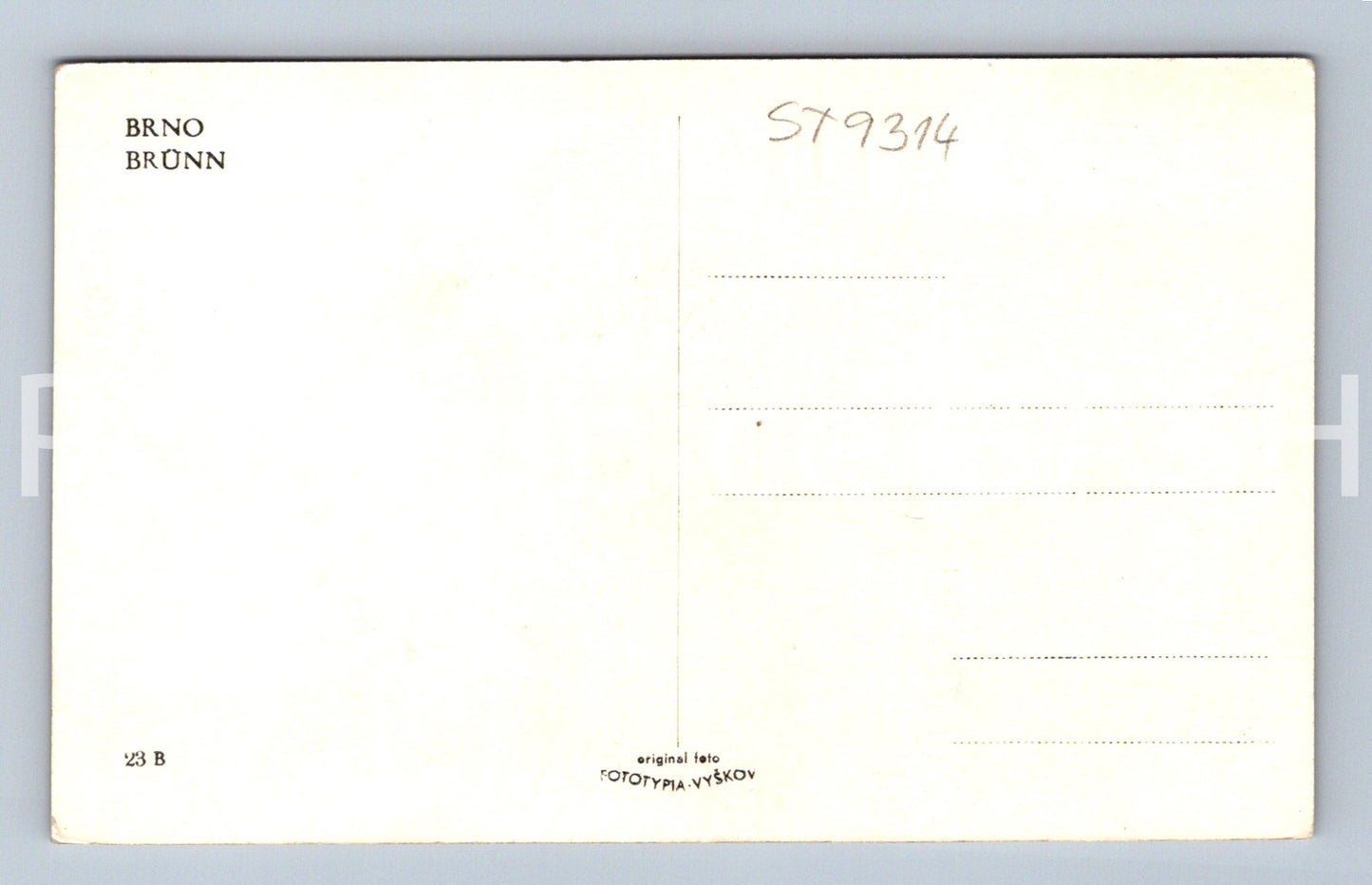Pohlednice BRNO (ST9314)