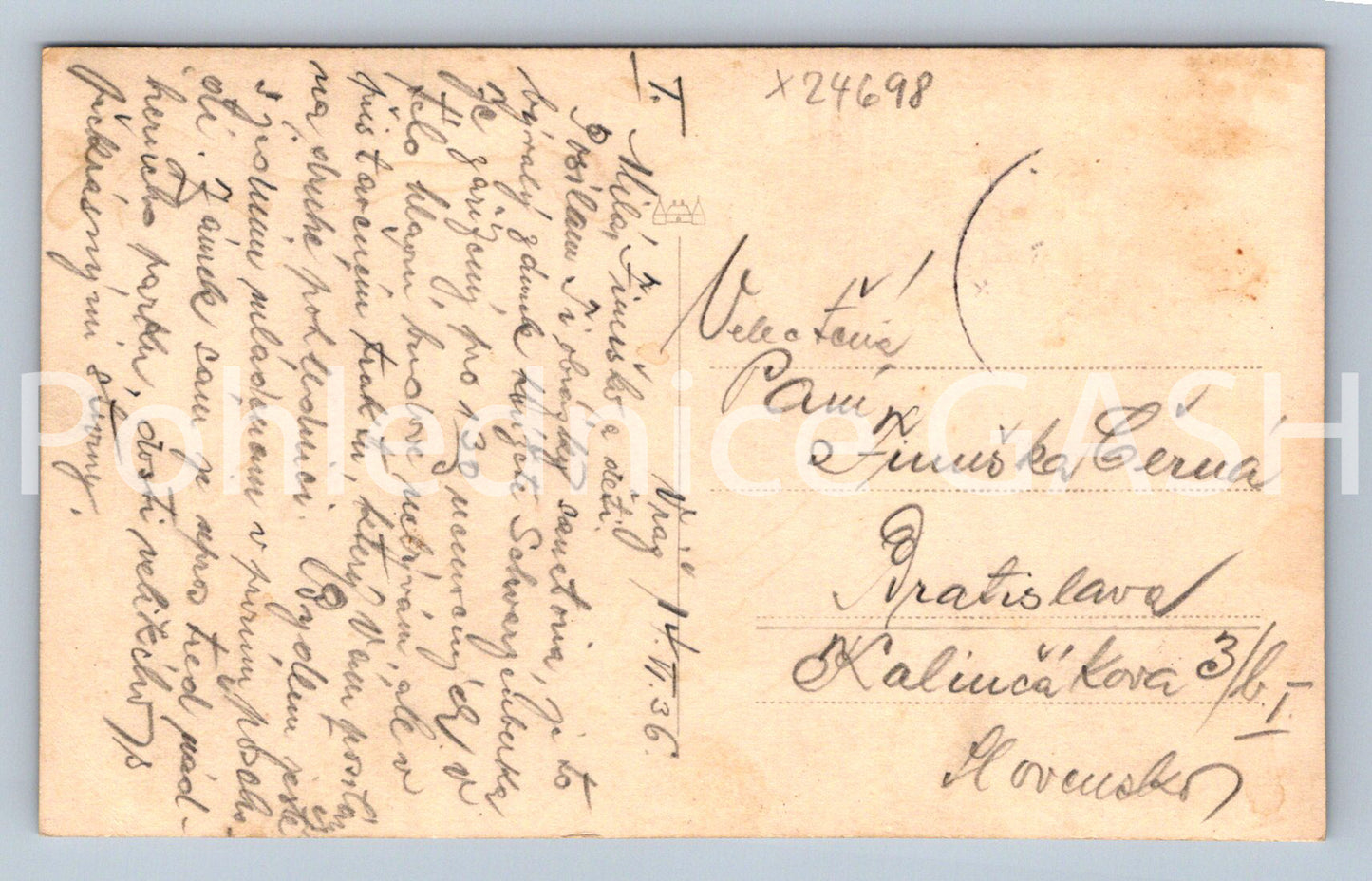 Pohlednice SANATORIUM URAŽ (X24698)