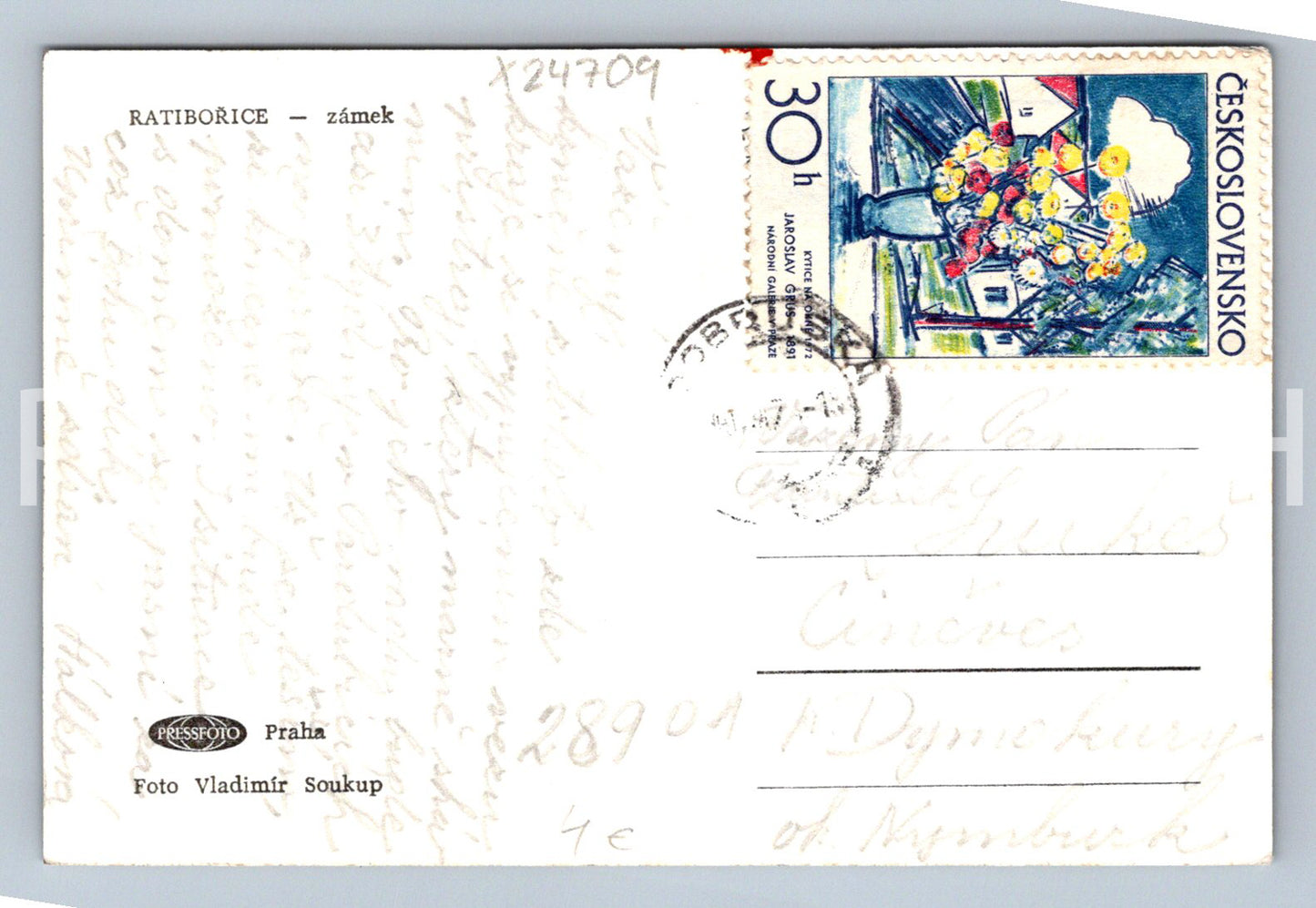 Pohlednice RATIBOŘICE (X24709)