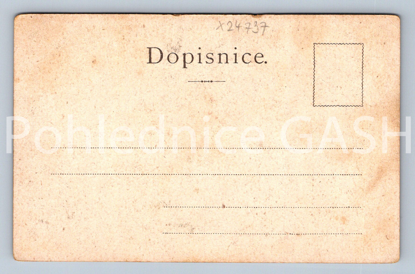 Pohlednice ŽIŽKOVA TŘÍDA V KARLÍNĚ (X24737)