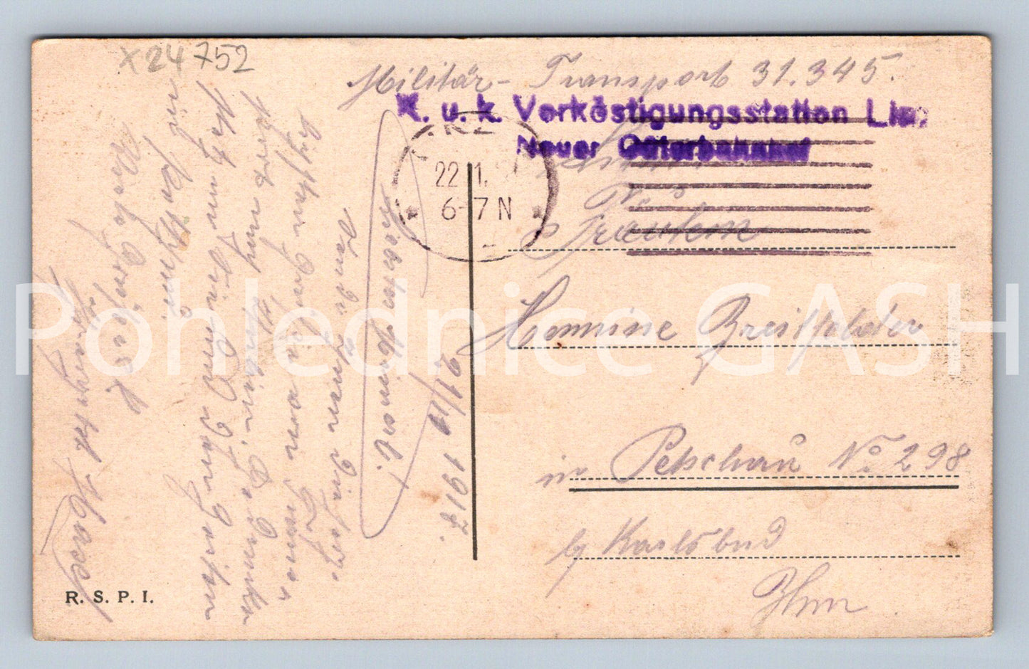 Pohlednice PRAHA (X24752)