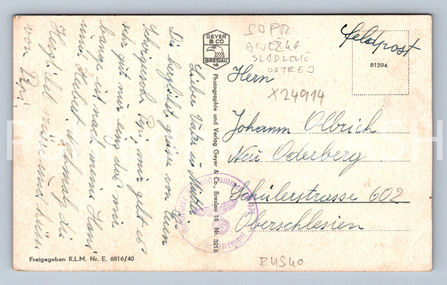 Pohlednice PILLAU HAFENEINFAHRT (X24914)