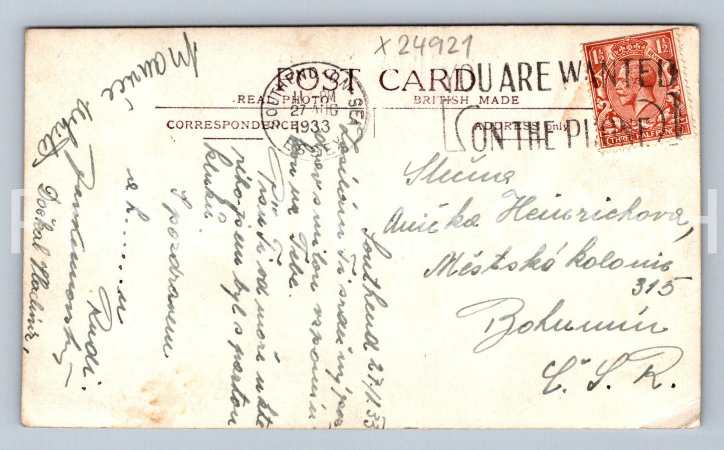 Pohlednice THE CLIFFS BANDSTAND (X24921)