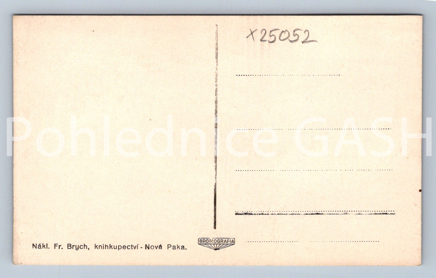 Pohlednice NOVÁ PAKA (X25052)