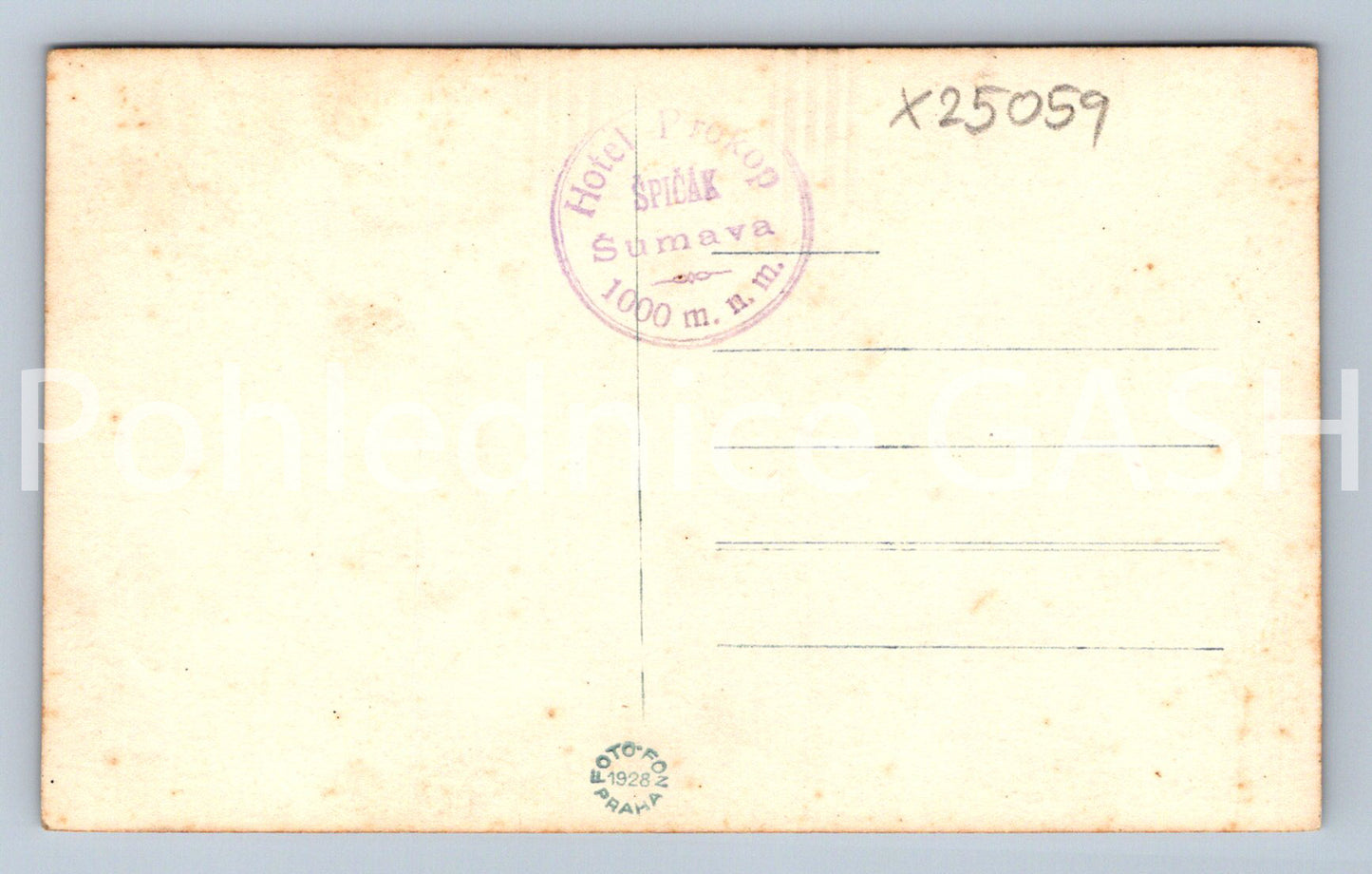 Pohlednice ŠUMAVA (X25059)