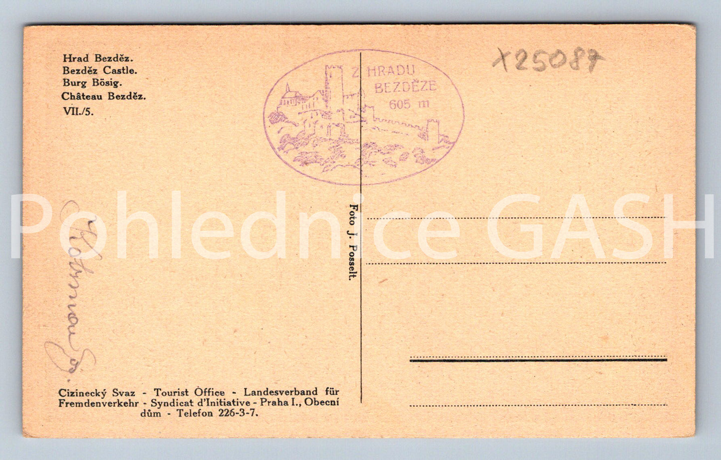 Pohlednice HRAD KARLŠTEJN (X25087)