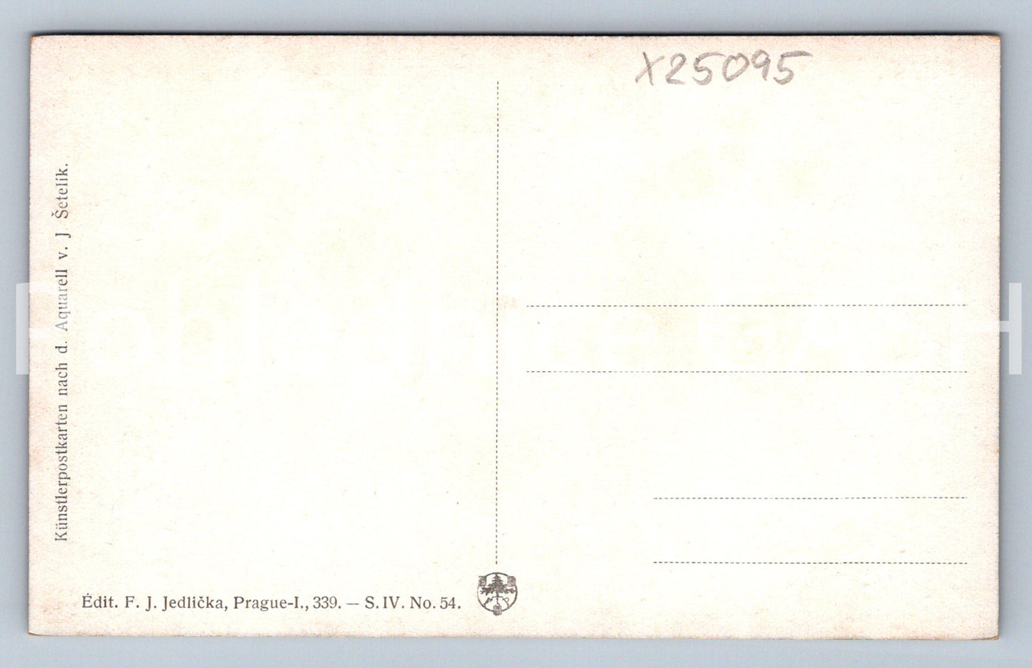 Pohlednice PRAHA (X25095)