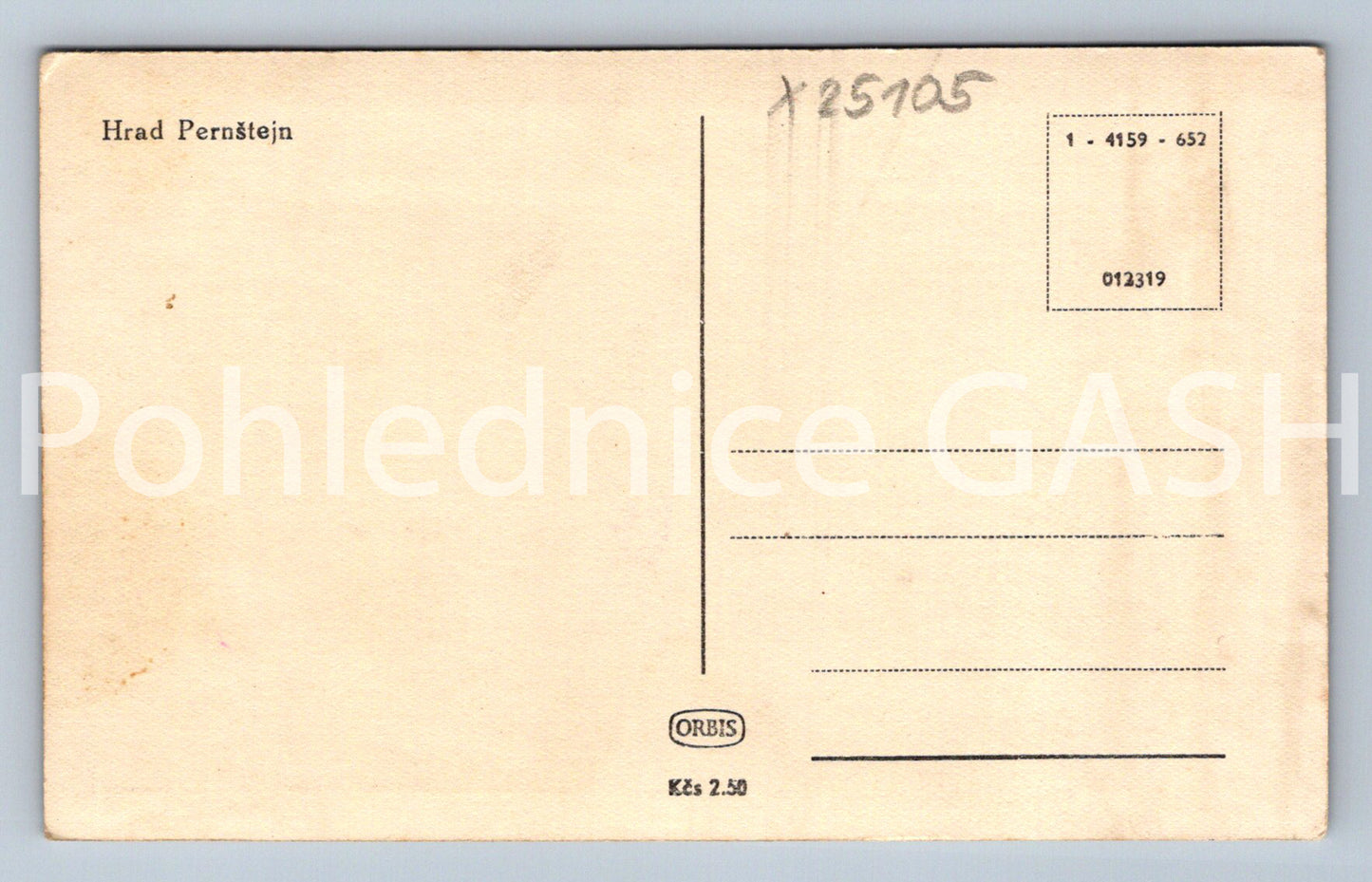 Postcard PERNŠTEJN CASTLE (X25105)