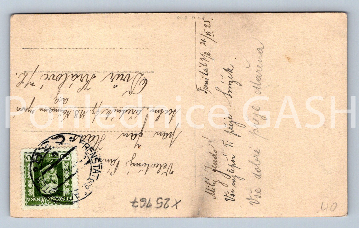 Pohlednice SALAŠ NA RADHOŠTI (X25167)