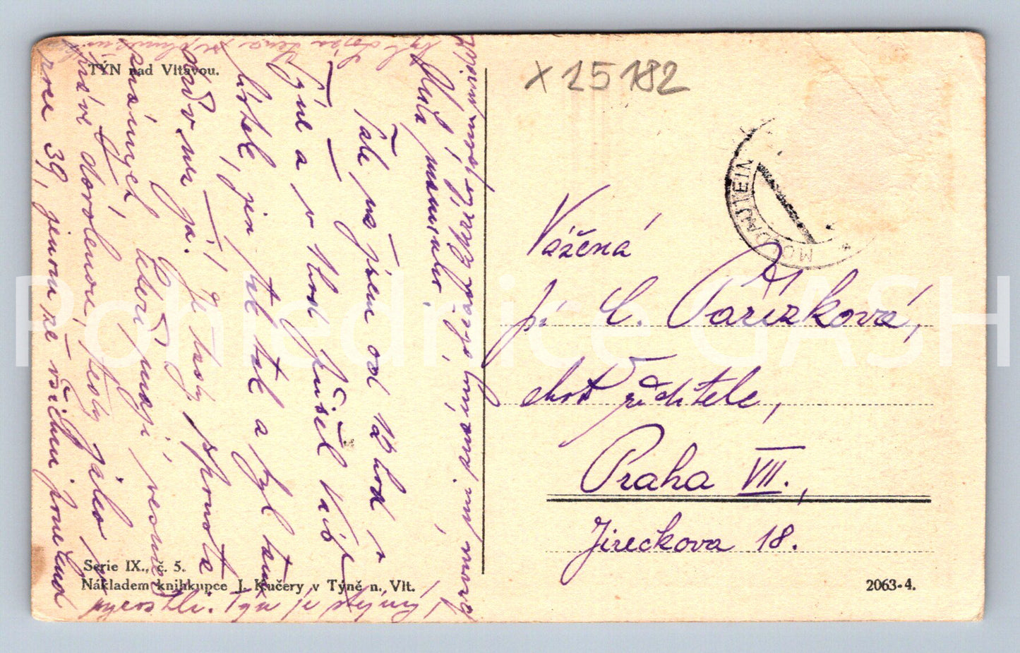 Pohlednice TÝN NAD VLTAVOU (X25182)