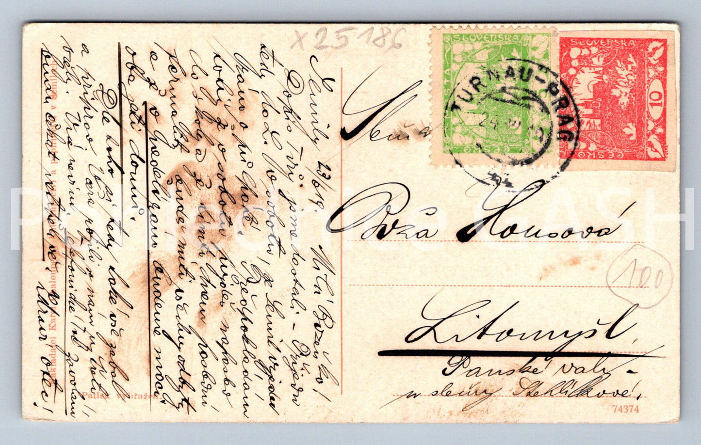 Pohlednice REIGROVA LESNÍ STEZSKA (X25186)