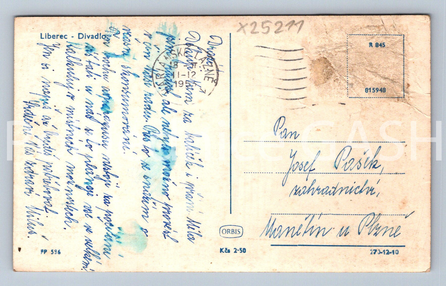 Pohlednice LIBEREC (X25211)