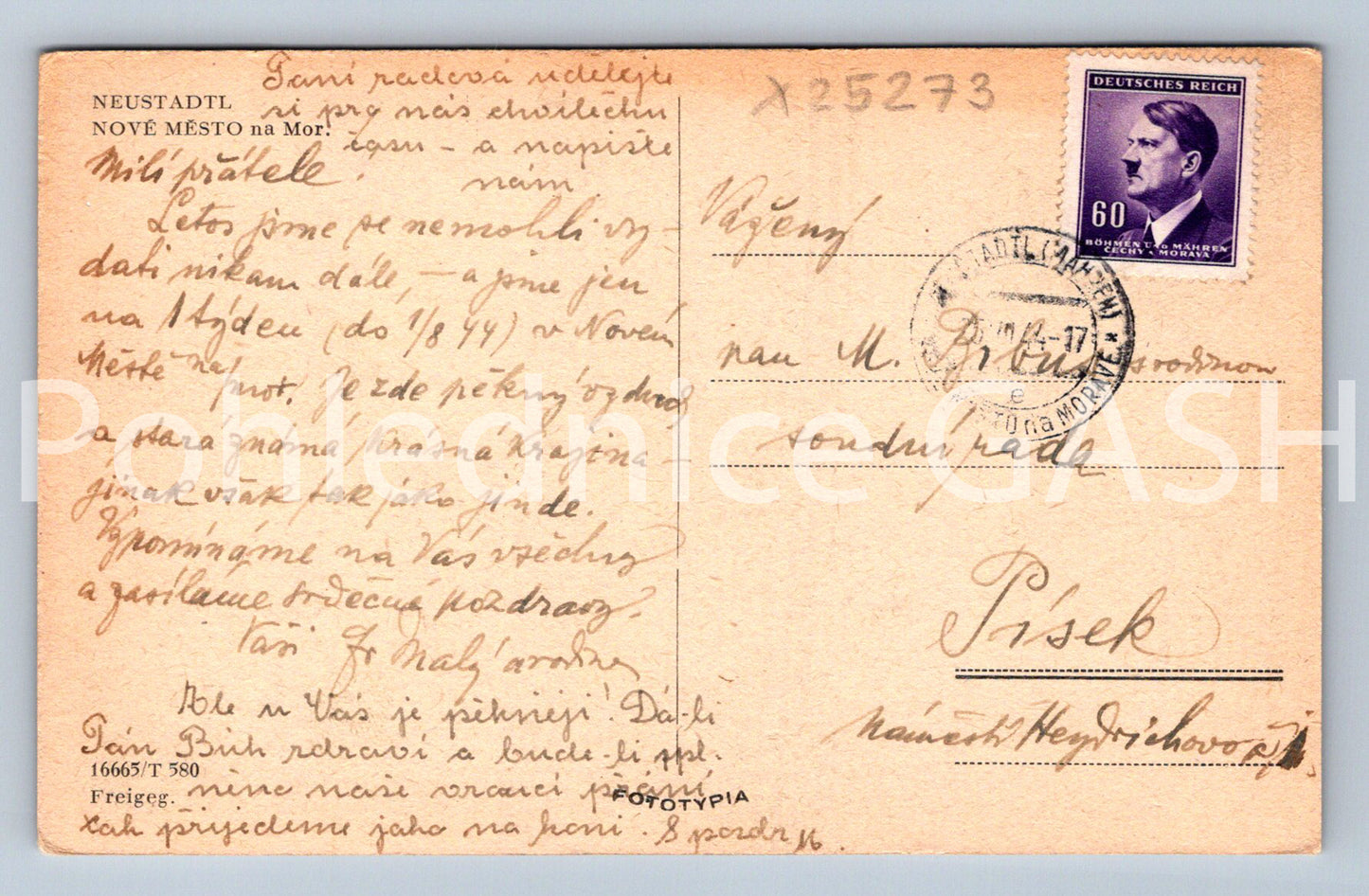Pohlednice NOVÉ MĚSTO NA MORAVĚ (X25273)