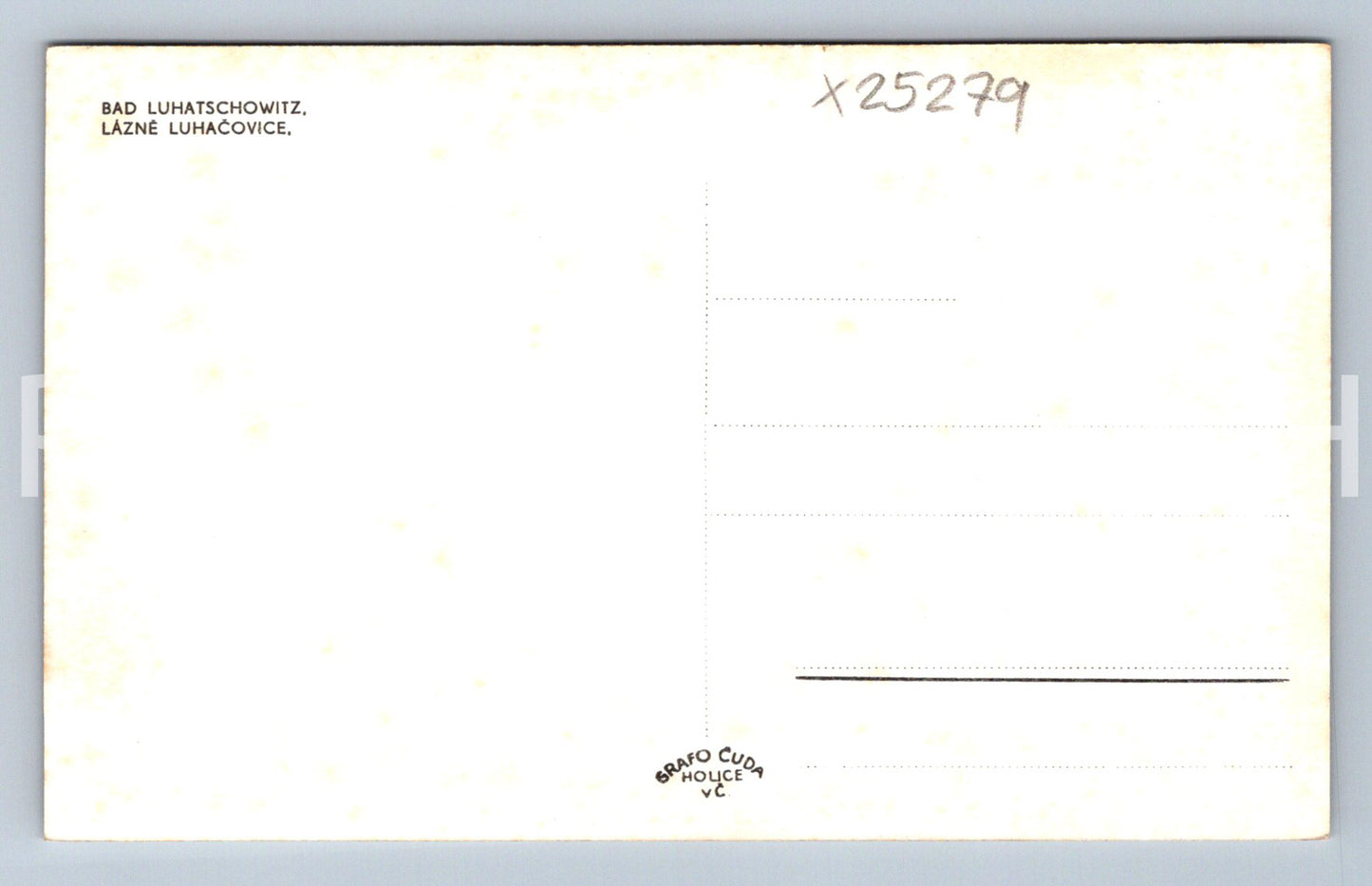 Pohlednice LÁZNĚ LUHAČOVICE (X25279)