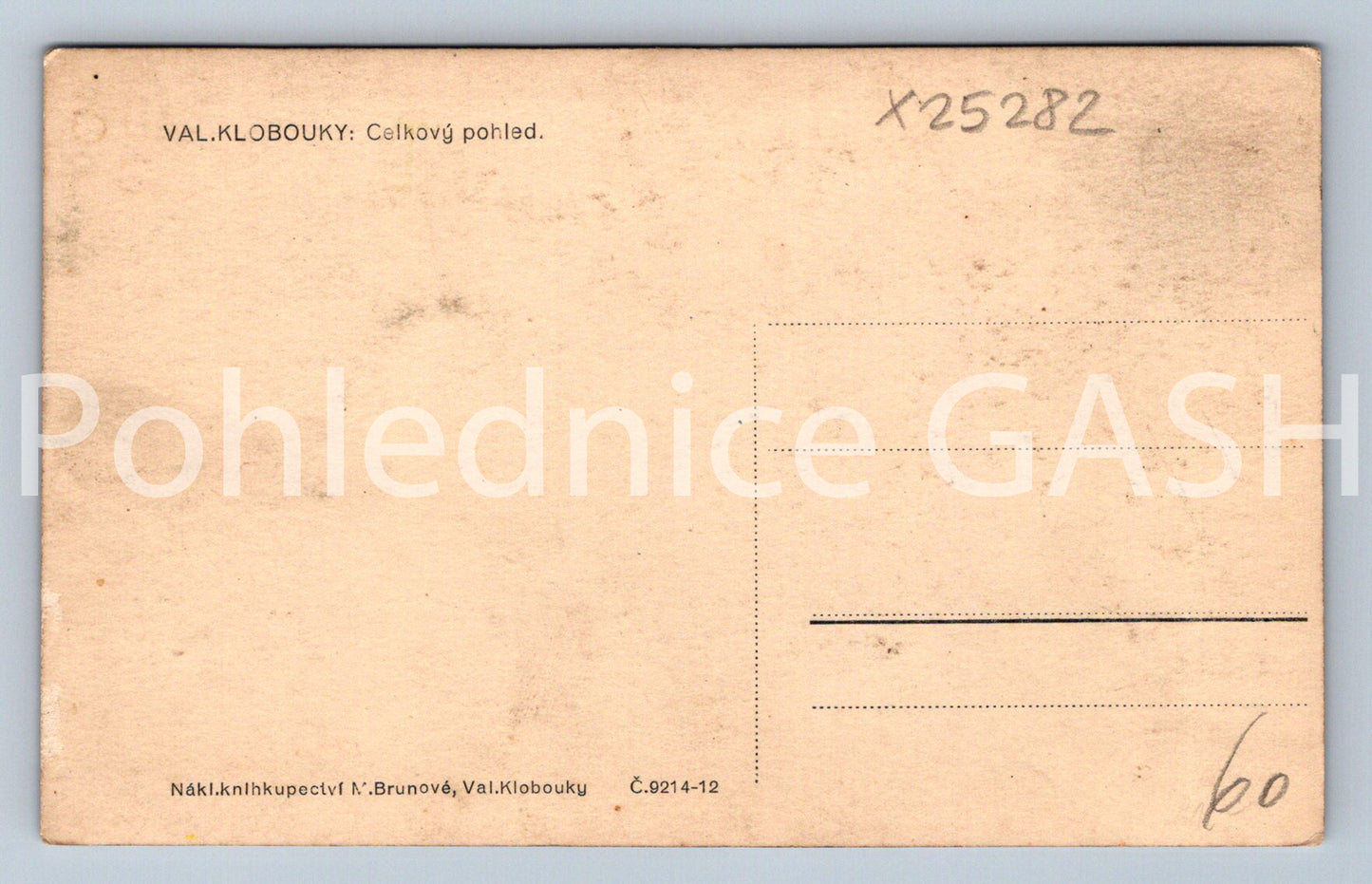 Pohlednice VAL. KLOBOUKY (X25282)