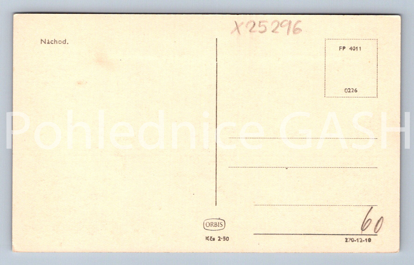 Pohlednice NÁCHOD (X25296)