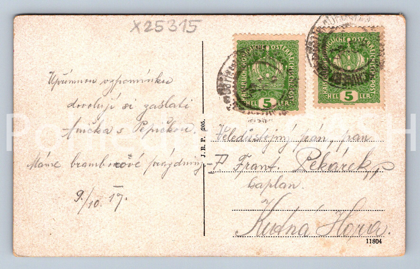 Pohlednice PARDUBICE (X25315)