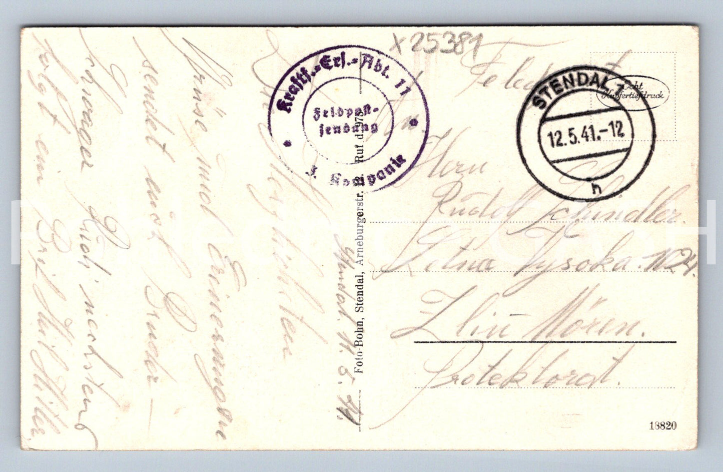 Pohlednice STANDAL (X25381)