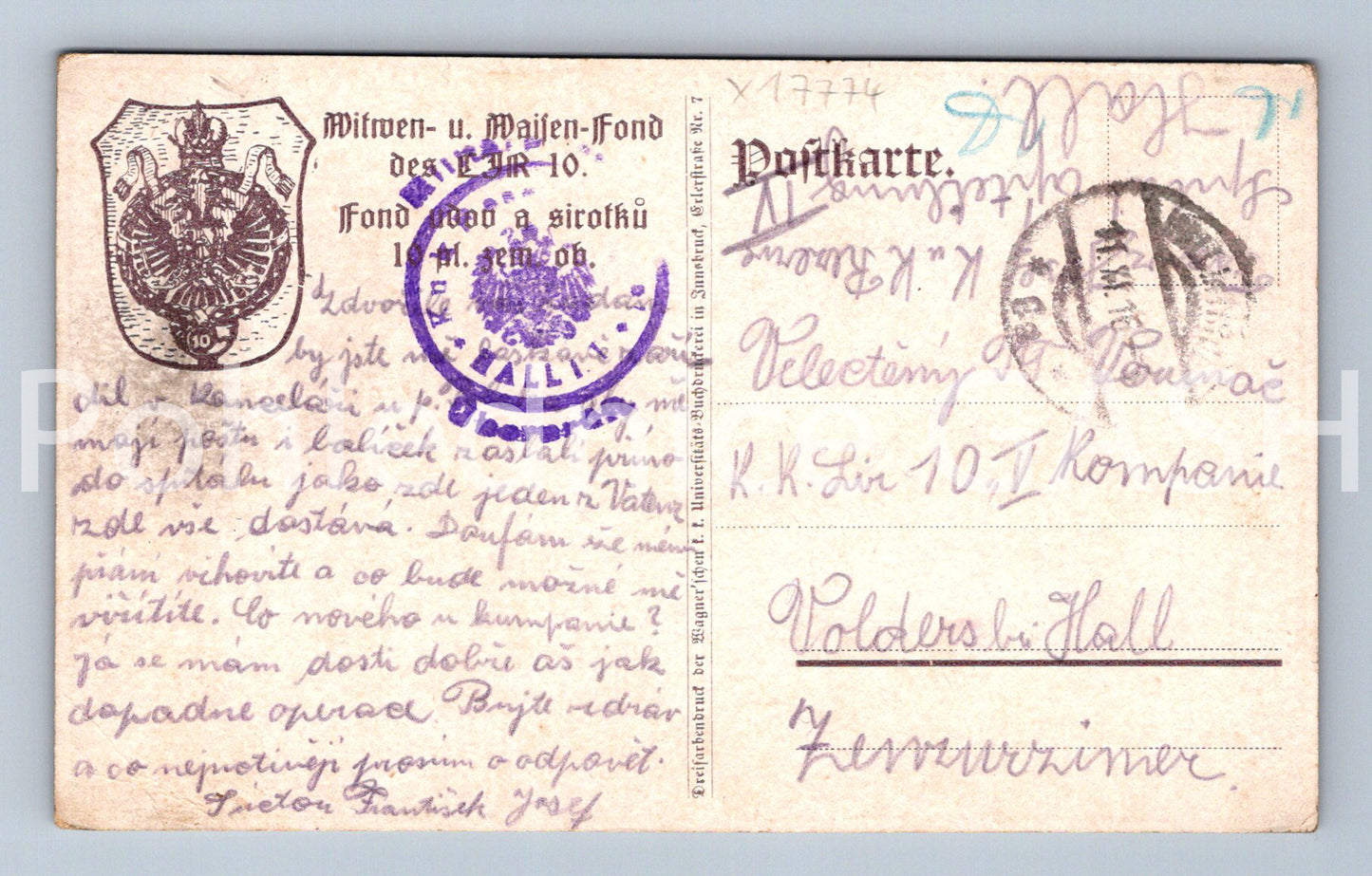 Pohlednice NĚMECKÝ VOJÁK (x17774)