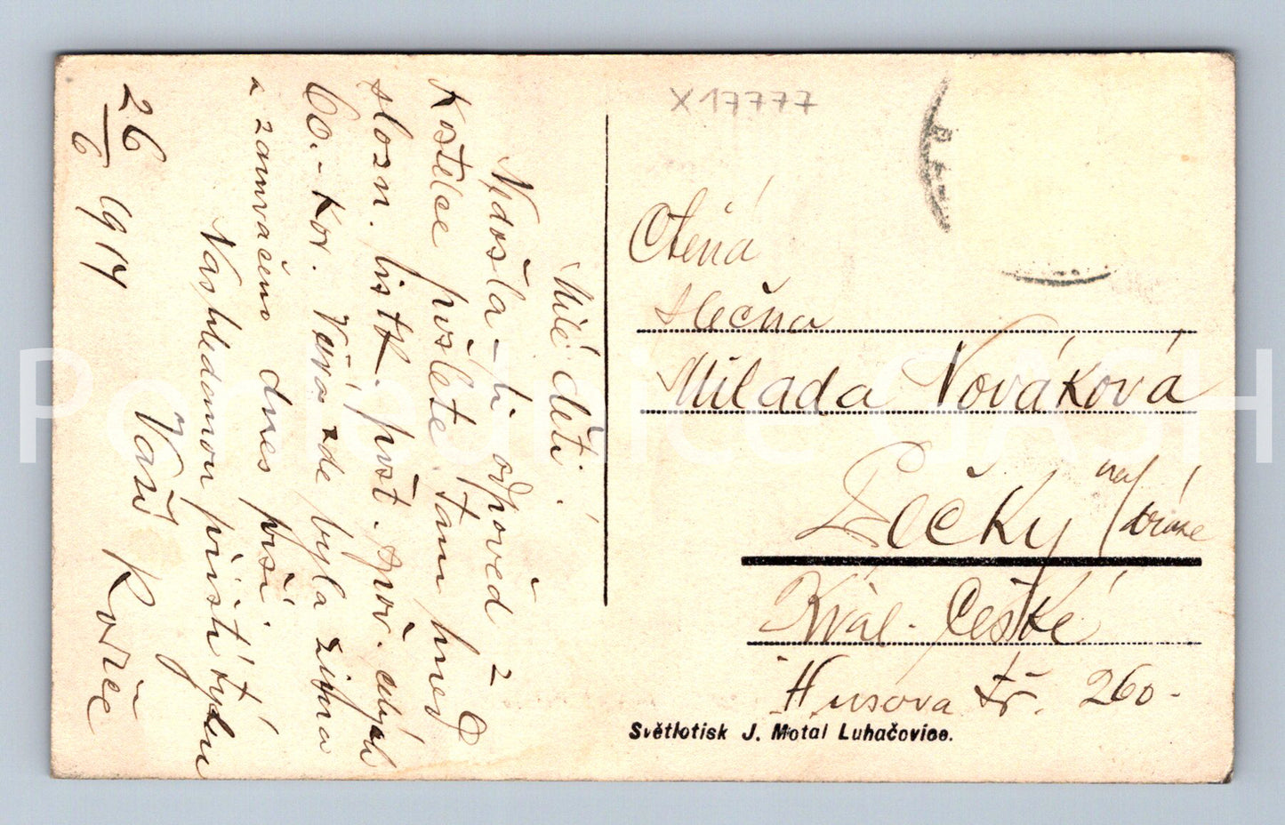 Pohlednice LÁZNĚ LUHAČOVICE, PRAMEN ALOISKA (x17777)