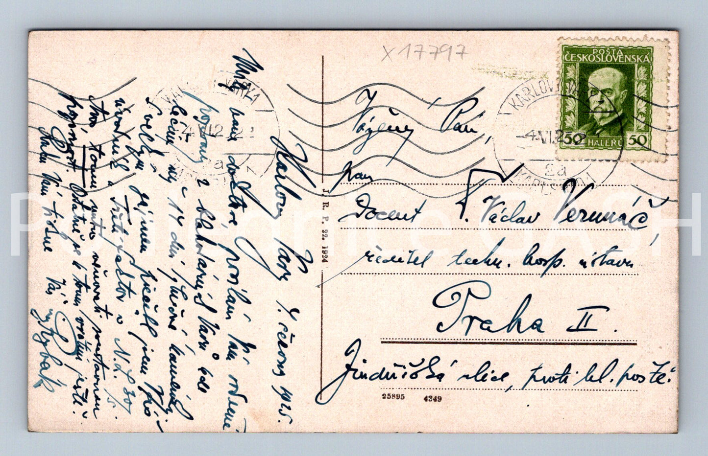 Pohlednice KARLOVY VARY (x17797)