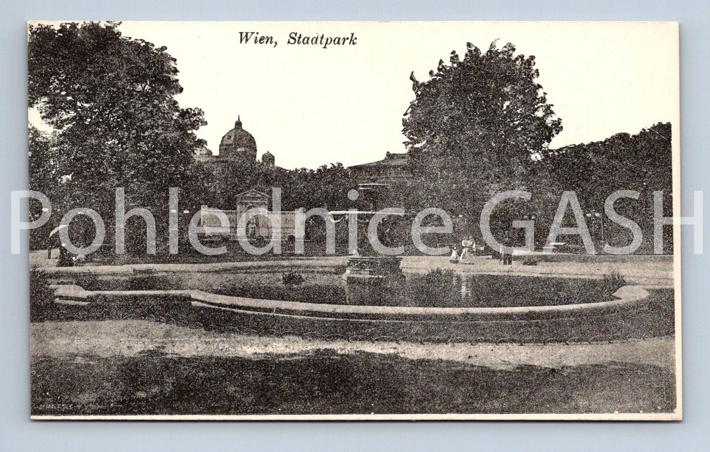 Pohlednice VÍDEŇ, STADTPARK (x17826)