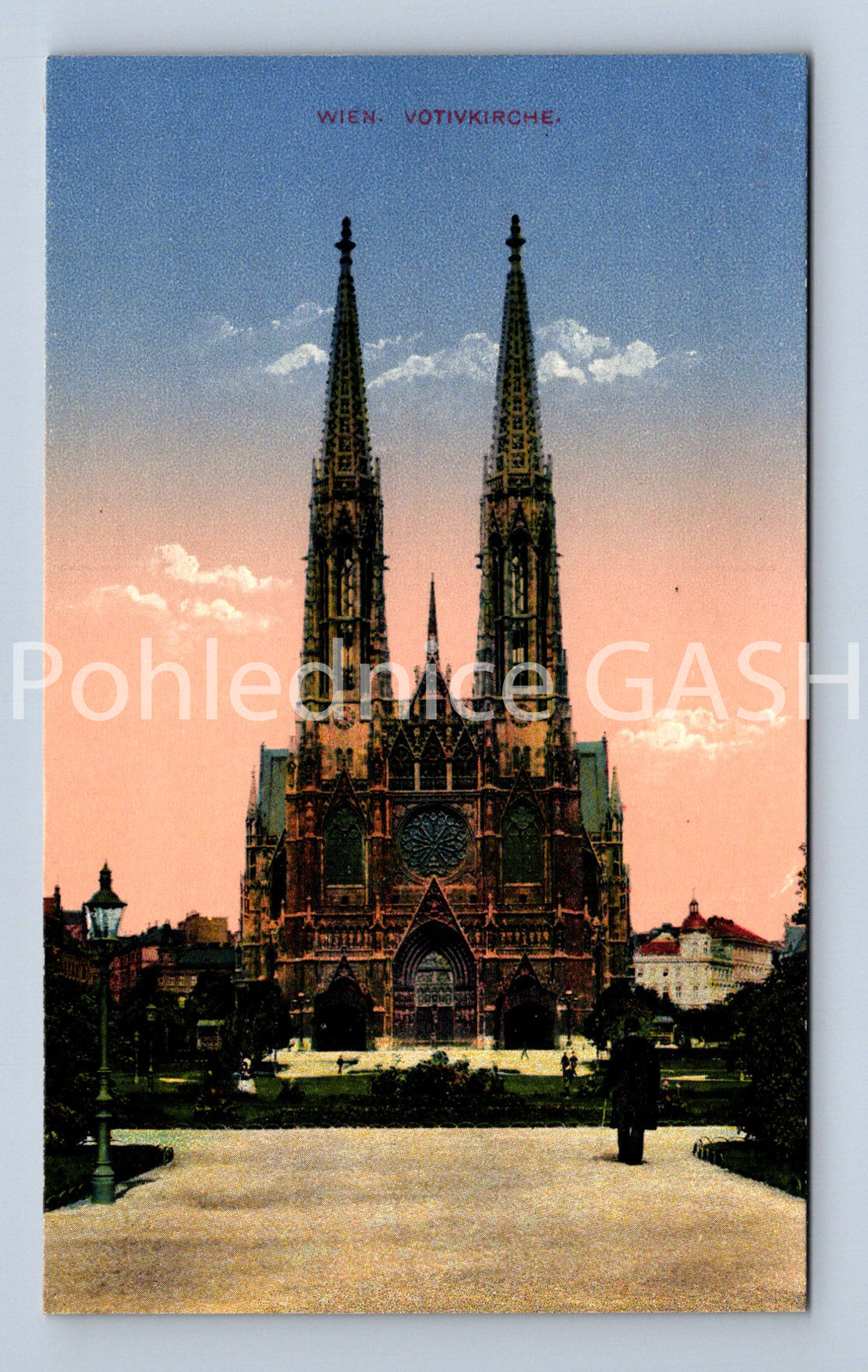 Pohlednice VÍDEŇ, VOTIVKIRCHE (x17837)