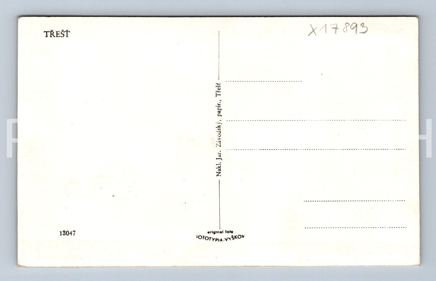 Pohlednice TŘEŠŤ (x17893)