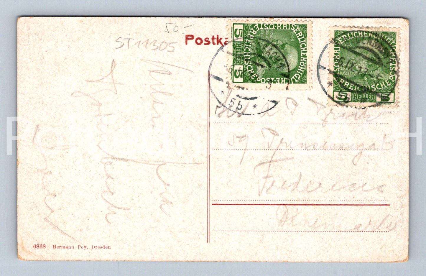 Pohlednice BODENBACH A. E. (ST11305)