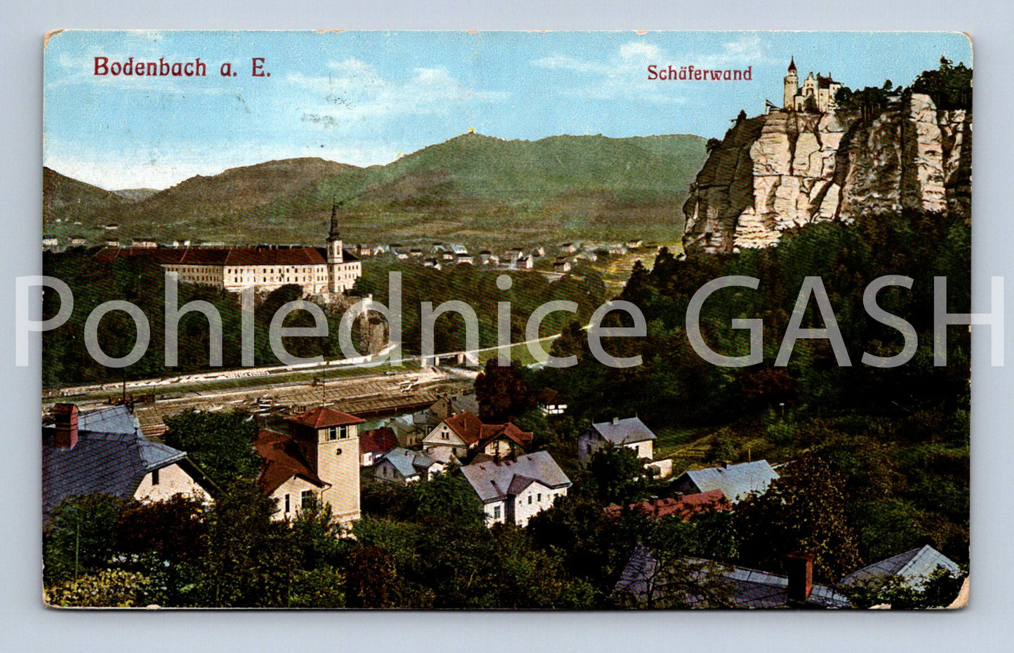Pohlednice BODENBACH A. E. (ST11305)