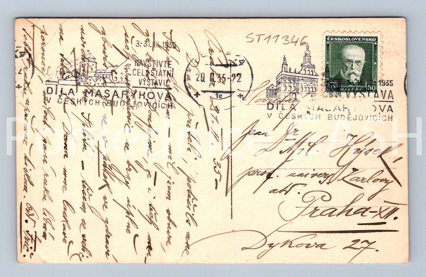 Pohlednice PRAHA (ST11346)