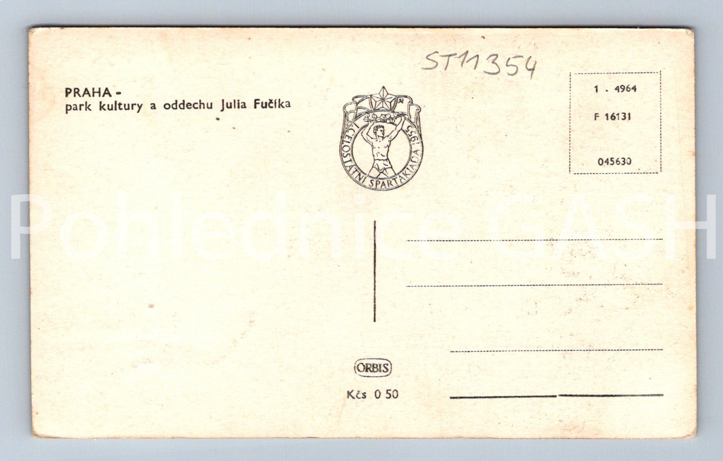 Pohlednice PRAHA (ST11354)