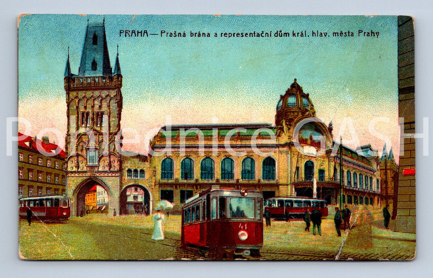 Pohlednice PRAHA TRAMVAJ (ST11365)