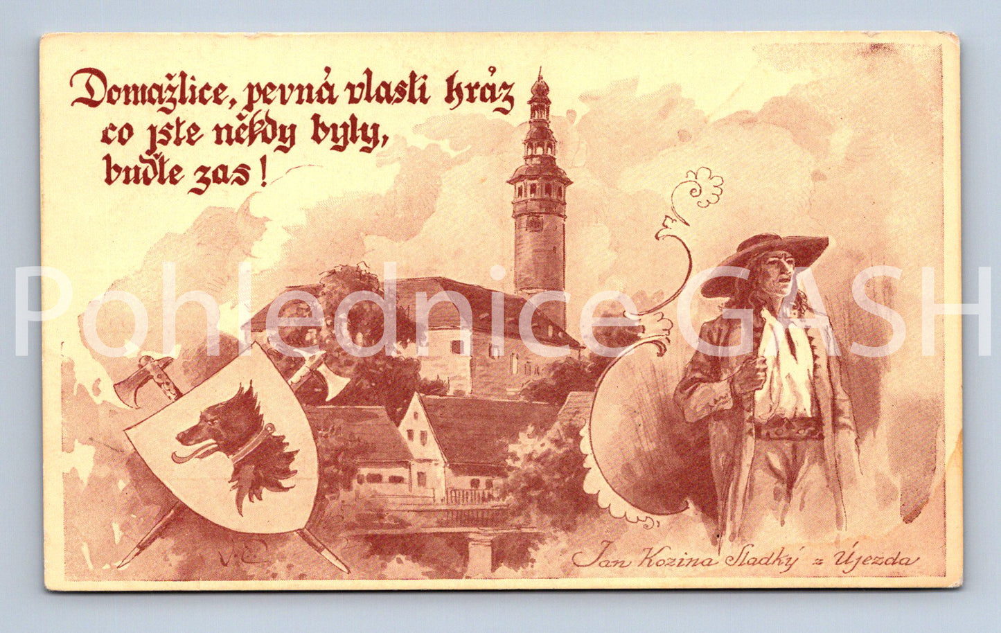 Pohlednice DOMAŽLICE (ST11373)