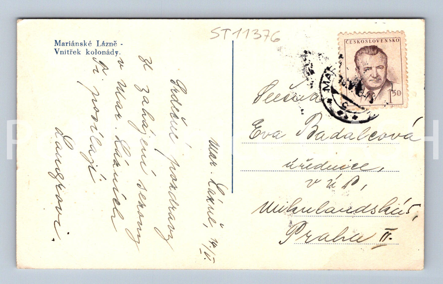Pohlednice MARIÁNSKÉ LÁZNĚ (ST11376)