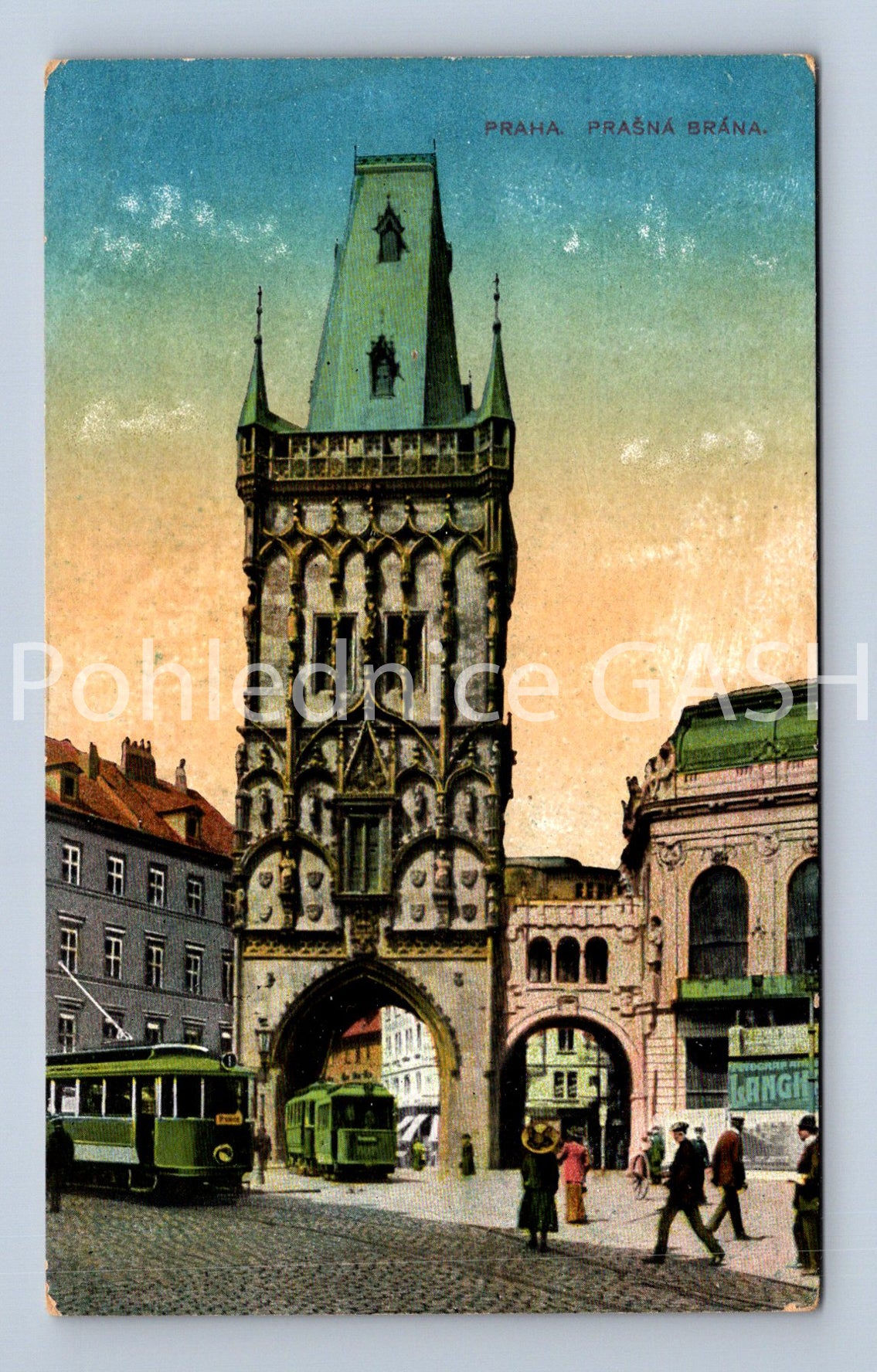 Pohlednice PRAHA TRAMVAJE (ST11379)