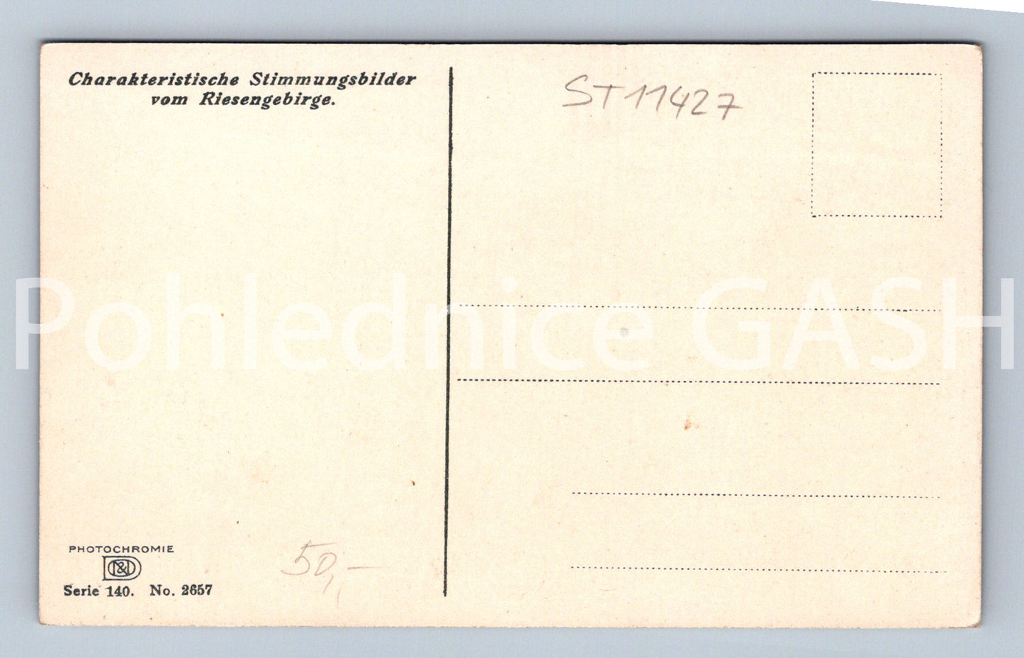 Pohlednice RIESENGEBIRGE (ST11427)