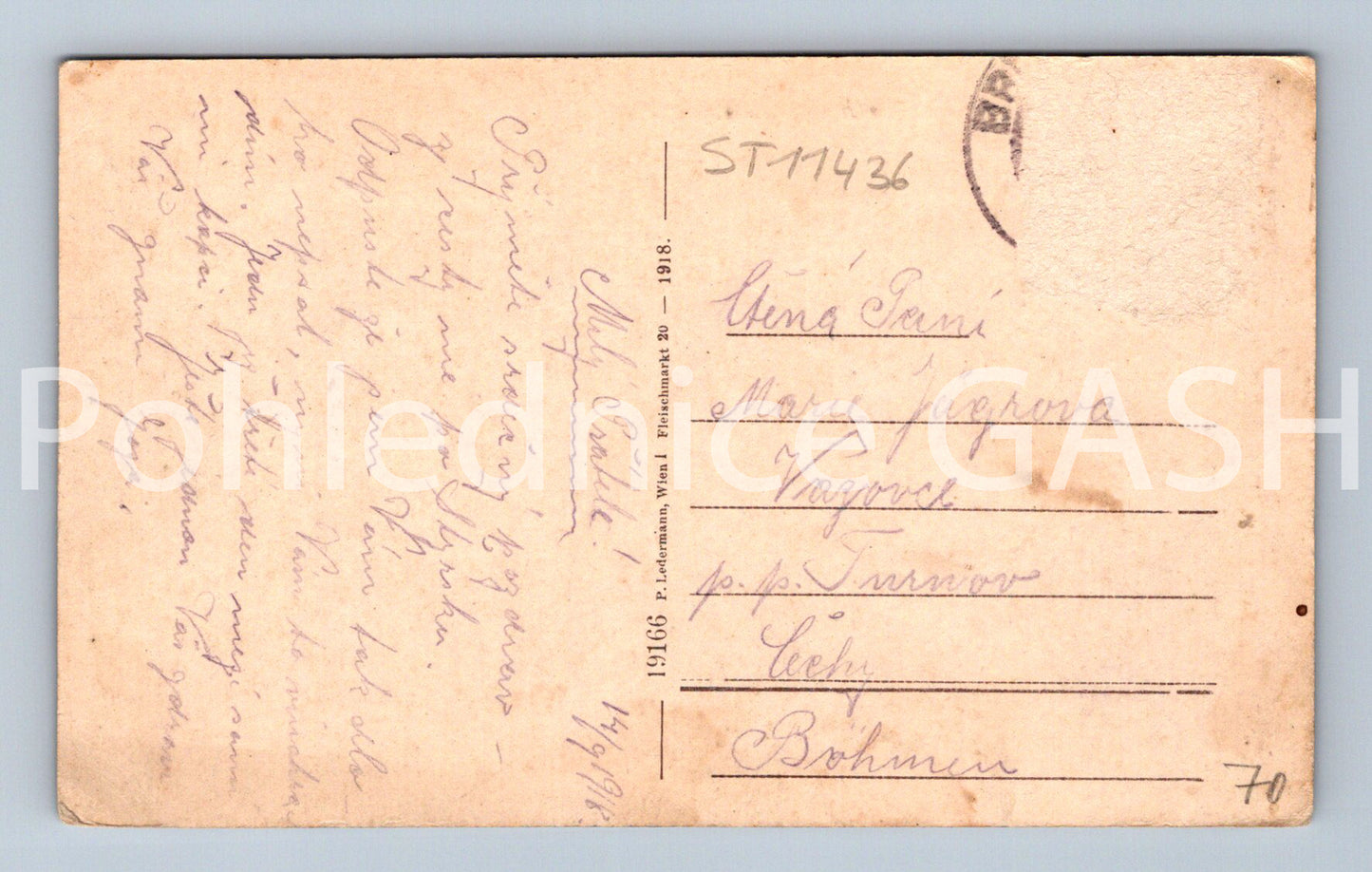 Pohlednice BRUCK A. M. (ST11436)