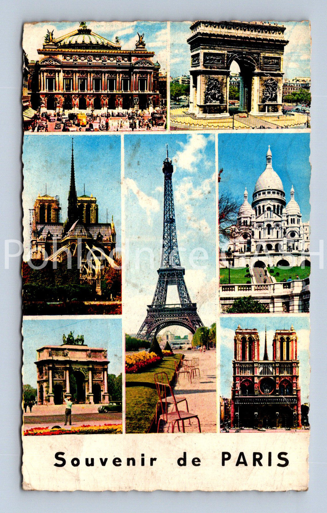 Pohlednice PARIS - KOLÁŽ (ST11527)