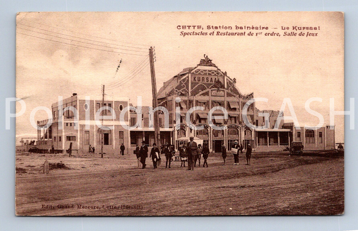 Pohlednice CETTE - STATION BALNÉAIRE (ST11530)