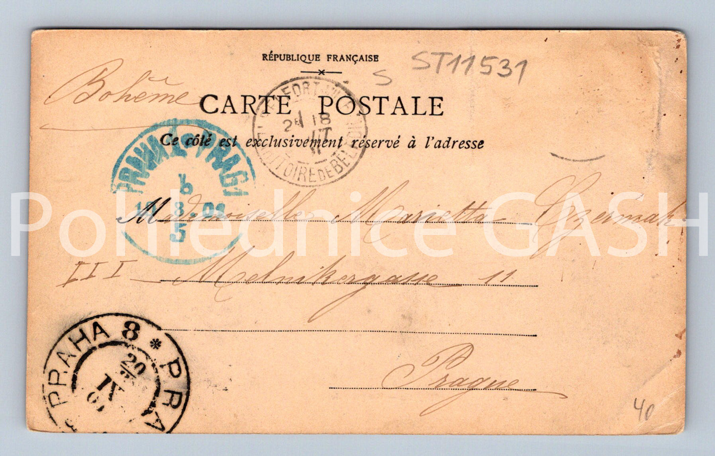 Pohlednice BELFORT (ST11531)