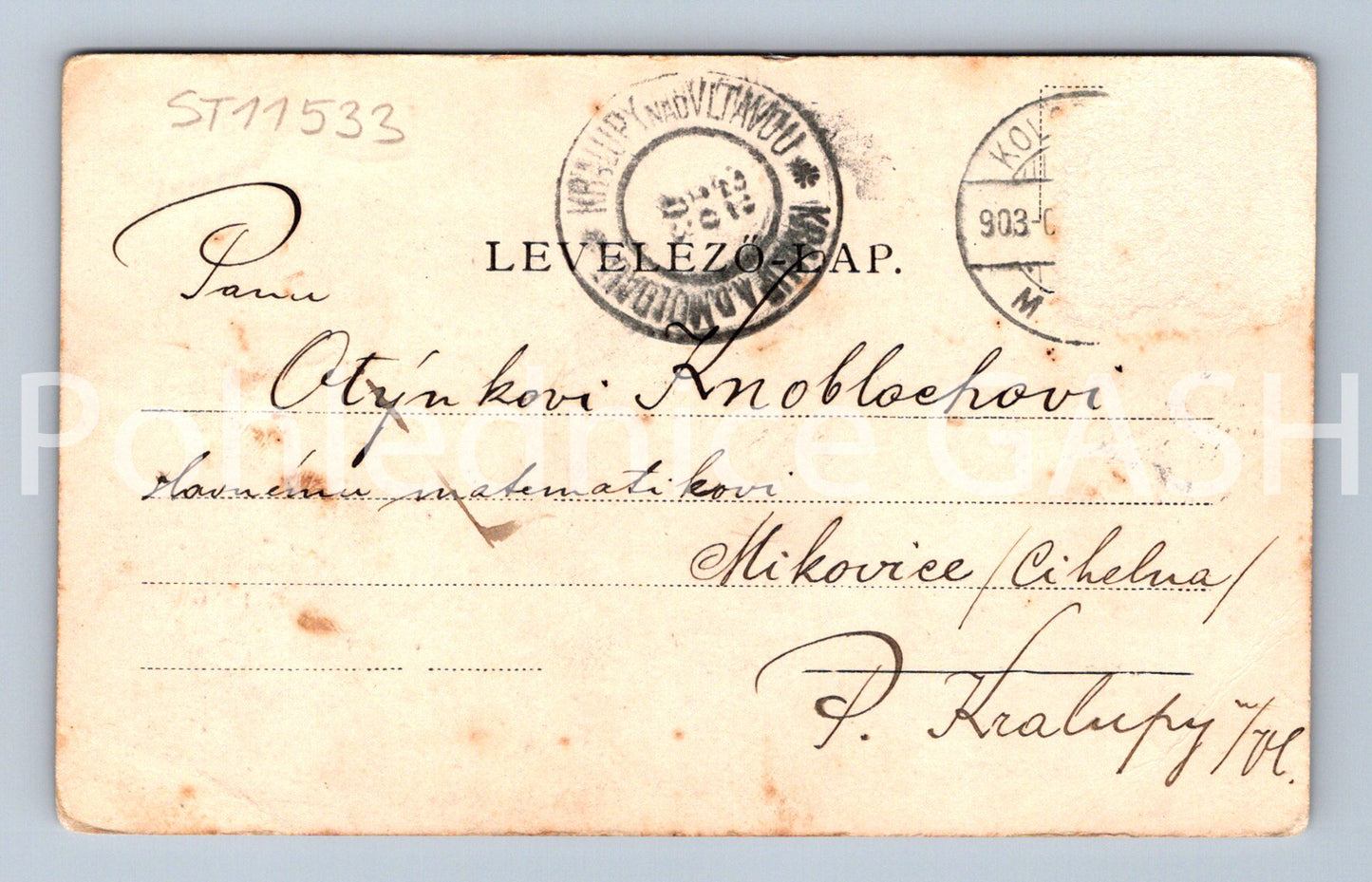 Pohlednice KOLOZSVÁR (ST11533)