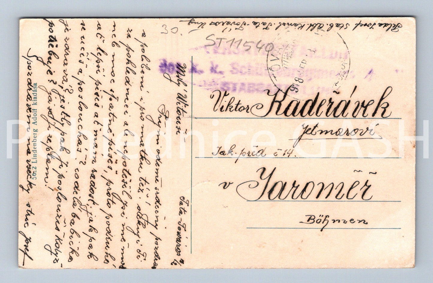 Pohlednice TATA-TÓVÁROSA (ST11540)