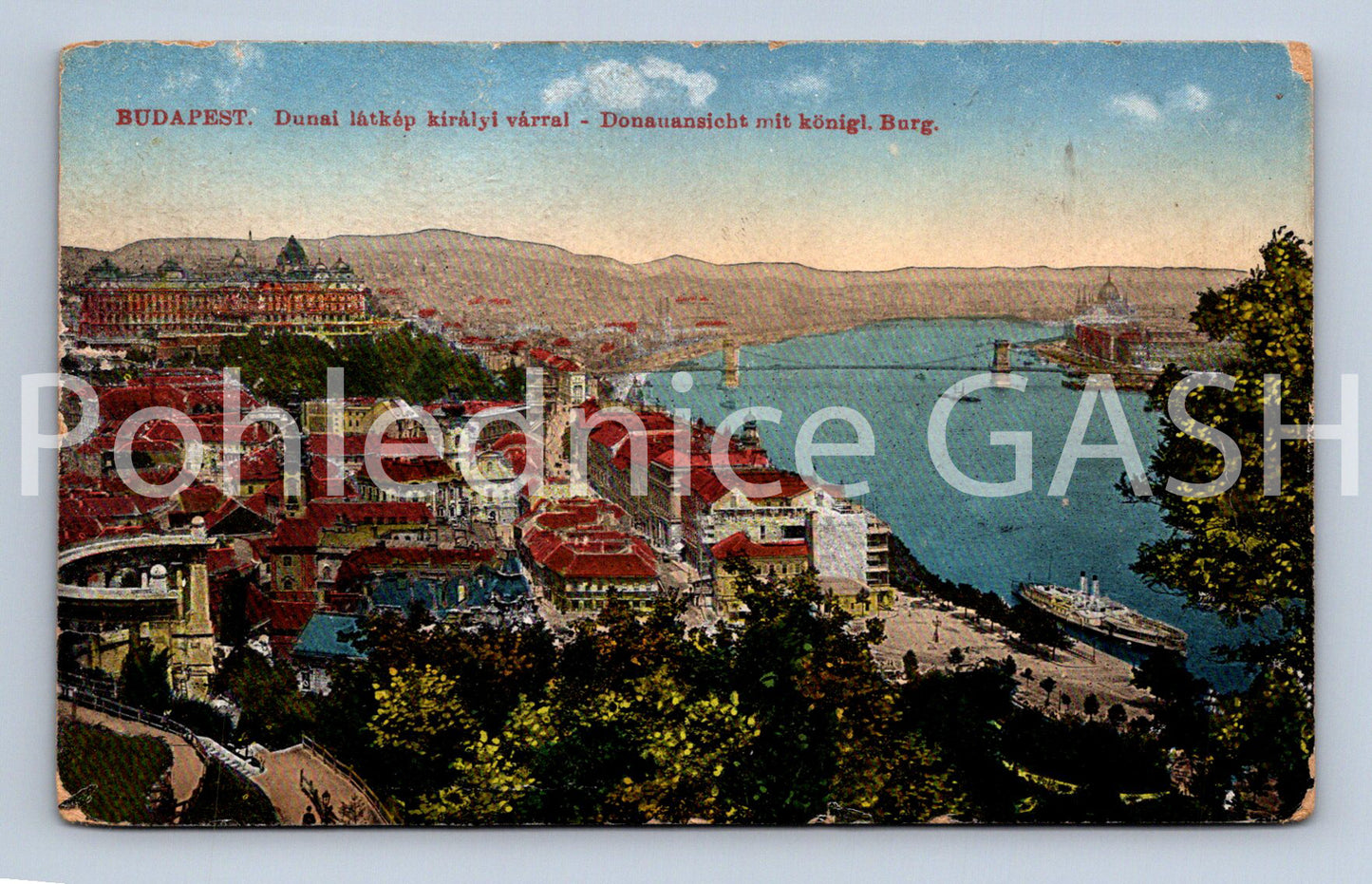 Pohlednice BUDAPEST (ST11542)